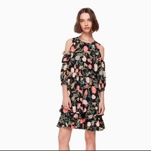 Kate Spade Blossom Cold-Shoulder
Mini Dress